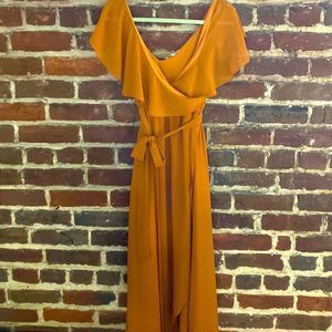 XS Baltic Born Ruffle Maxi Dress